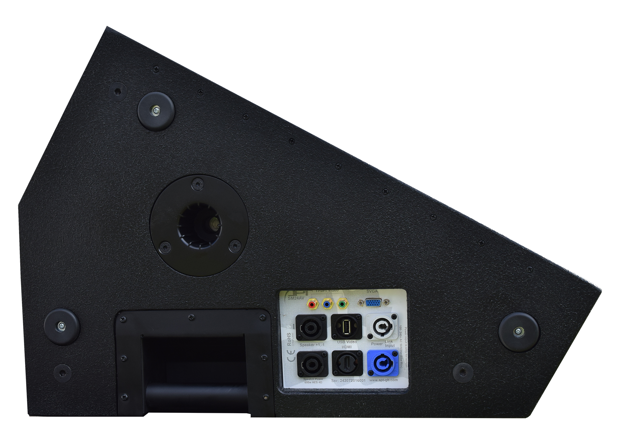 Apt-SM24.av Audio & Video stage wedge - Apt-gb